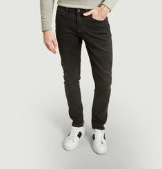 Stefan Getönte Slim Fit Jeans