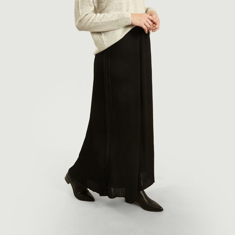 Pantalon Large Plissé Cherrie - Samsoe Samsoe