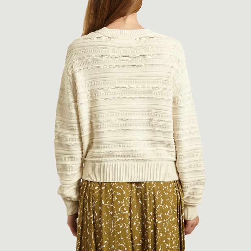 Pull Ras-Du-Cou En Coton Bio Frey - Samsoe Samsoe