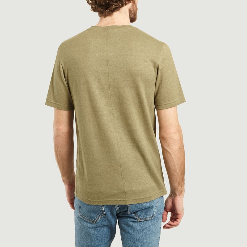 T-Shirt En Chanvre Et Coton Ballum - Samsoe Samsoe