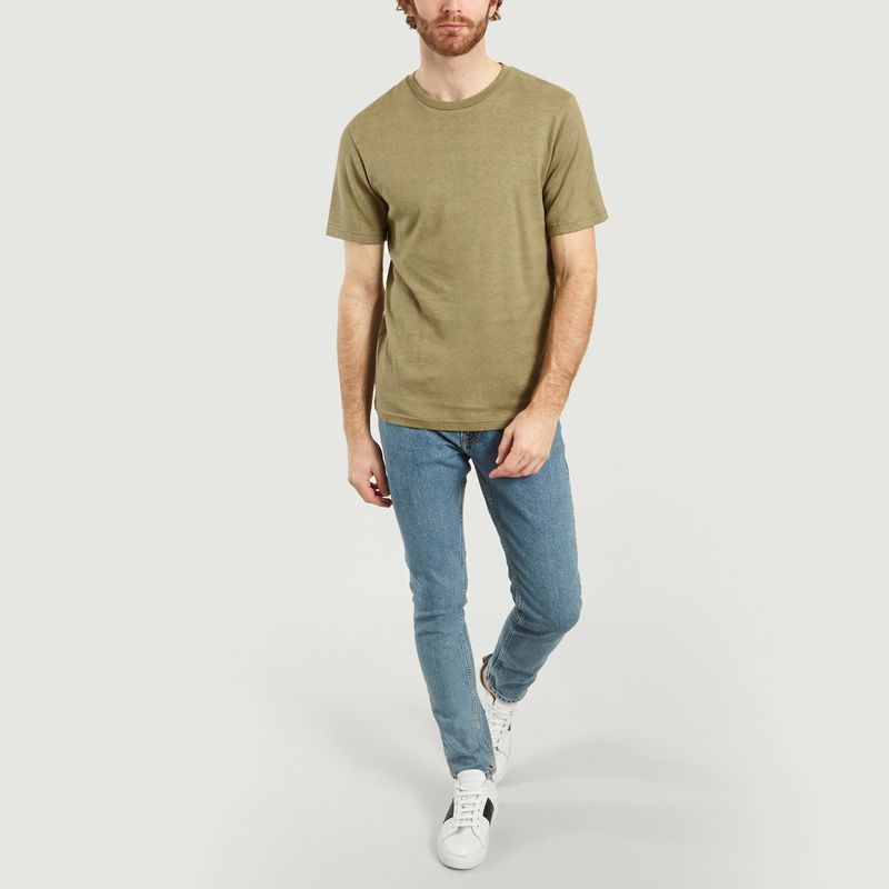 T-Shirt En Chanvre Et Coton Ballum - Samsoe Samsoe