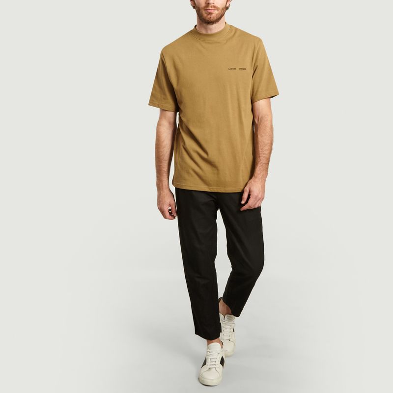 Pantalon en lin et coton bio Agnar - Samsoe Samsoe