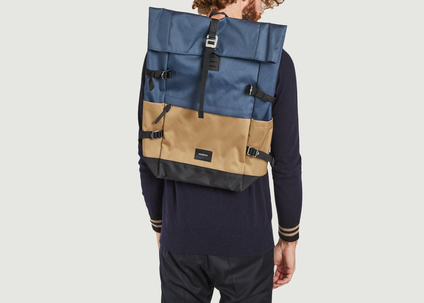 sandqvist bernt cordura roll top backpack