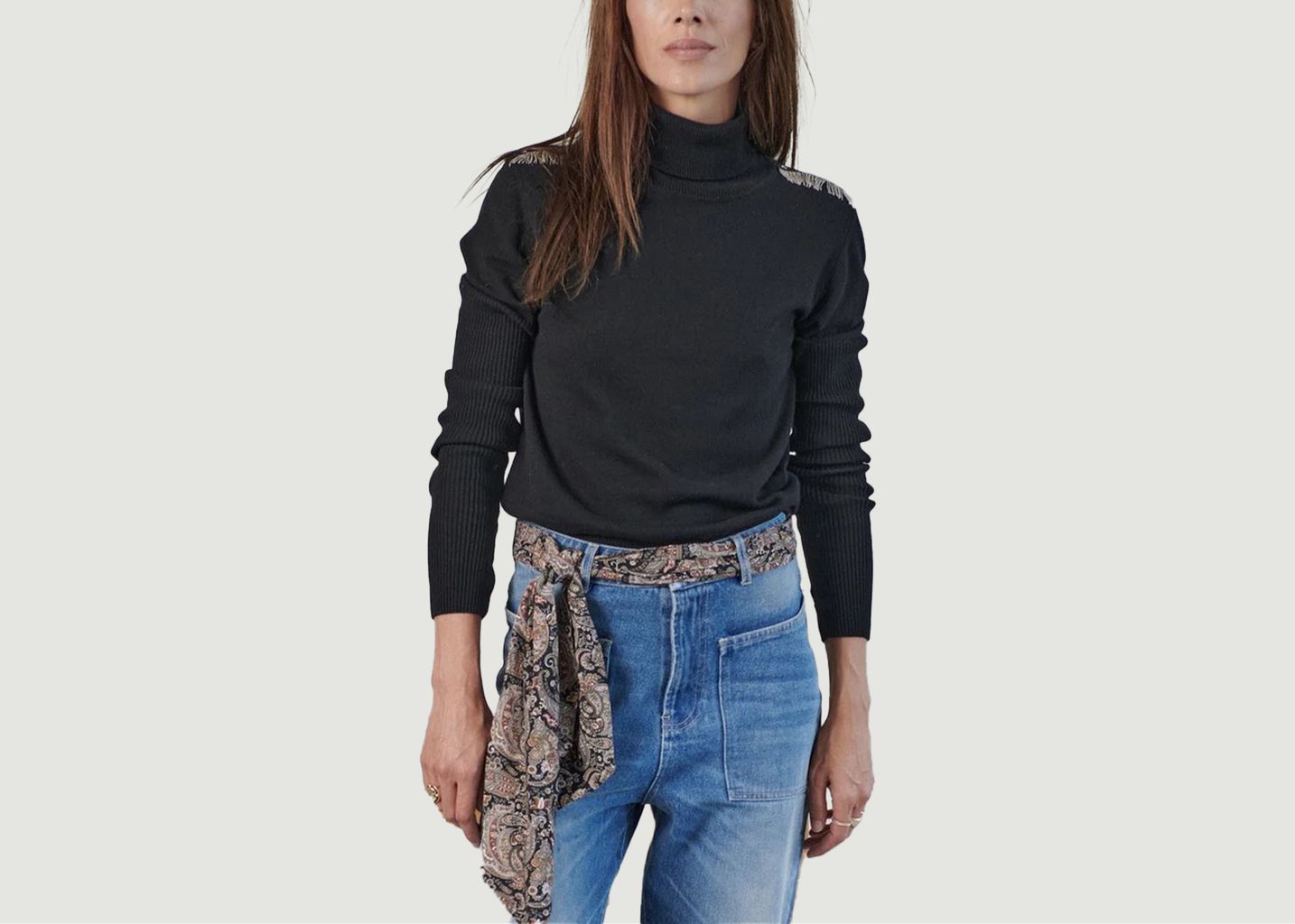 Math turtleneck sweater  - Sarah de Saint Hubert