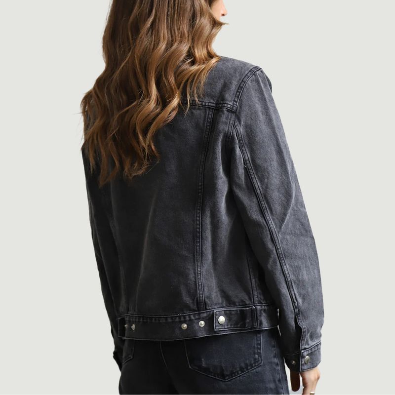 Romy Chains Denim Jacket - Sarah de Saint Hubert