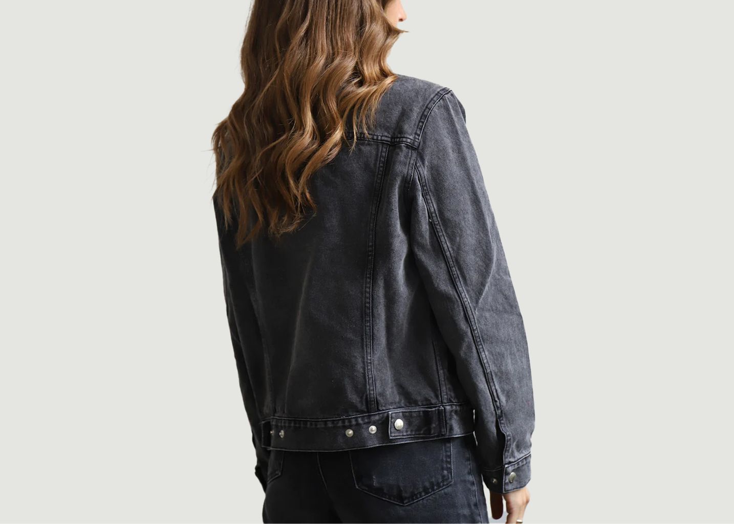 Romy Chains Denim Jacket - Sarah de Saint Hubert