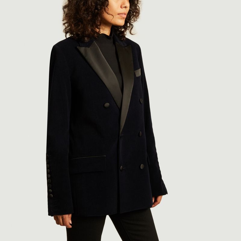 Veste de tailleur en velours Ben - Sarah de Saint Hubert