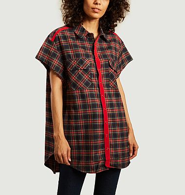 Chemise oversize à carreaux Erin