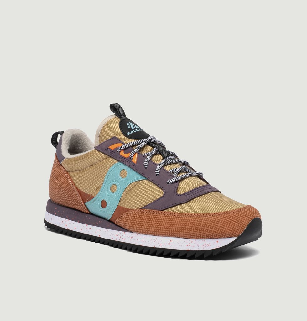 saucony jazz 21 homme brun