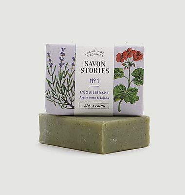Organic Soap N°1 with green clay