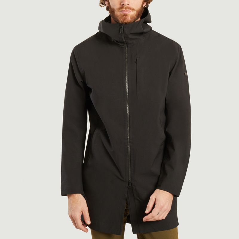 Mid-length hooded coat - Scandinavian Edition