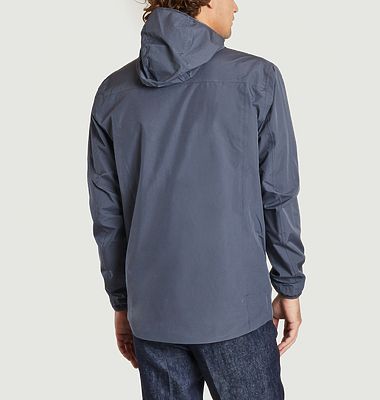 Hood waterproof zipped jacket