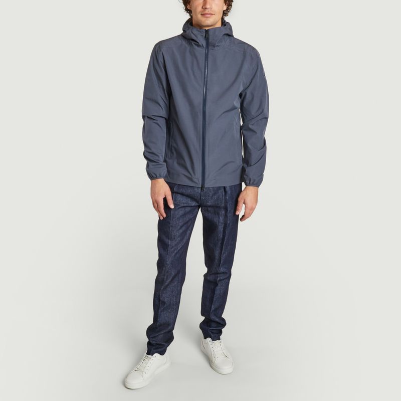 Hood waterproof zipped jacket - Scandinavian Edition