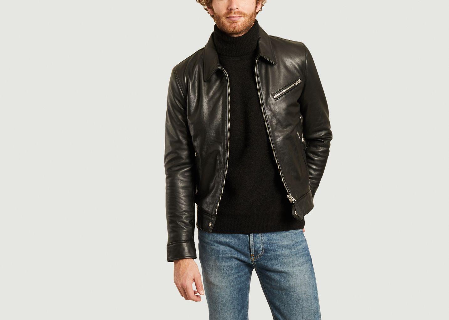 Montana leather jacket - Schott NYC