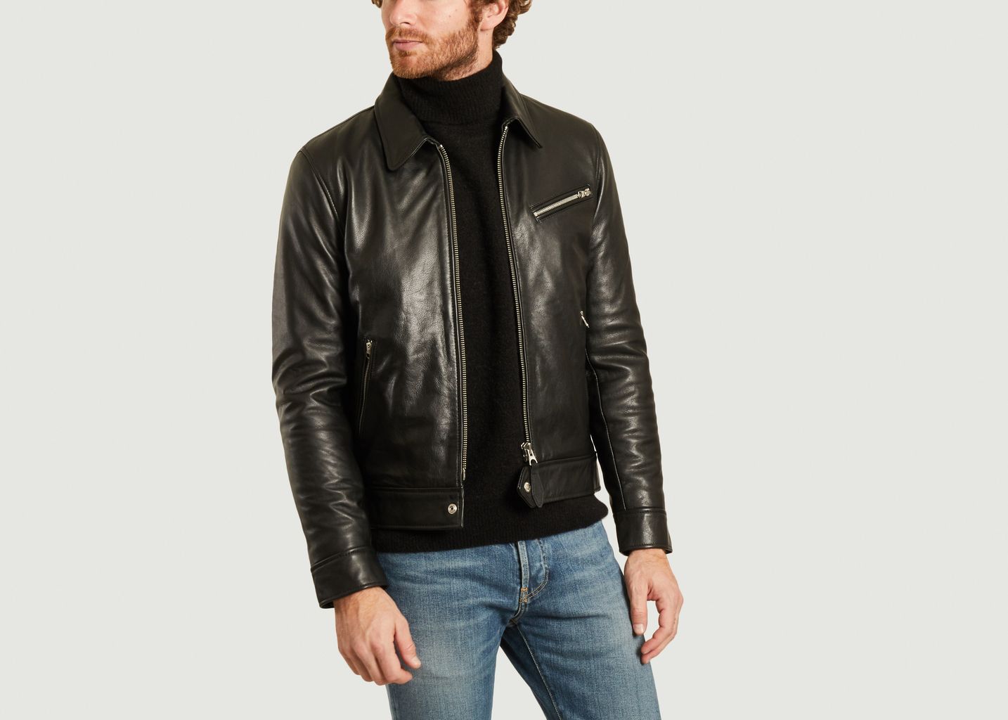 Montana leather jacket - Schott NYC