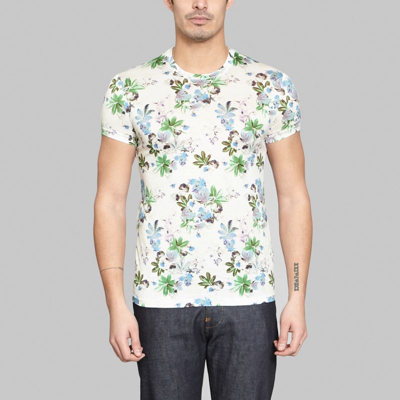 Basic Floral T-shirt - Sébastien Blondin
