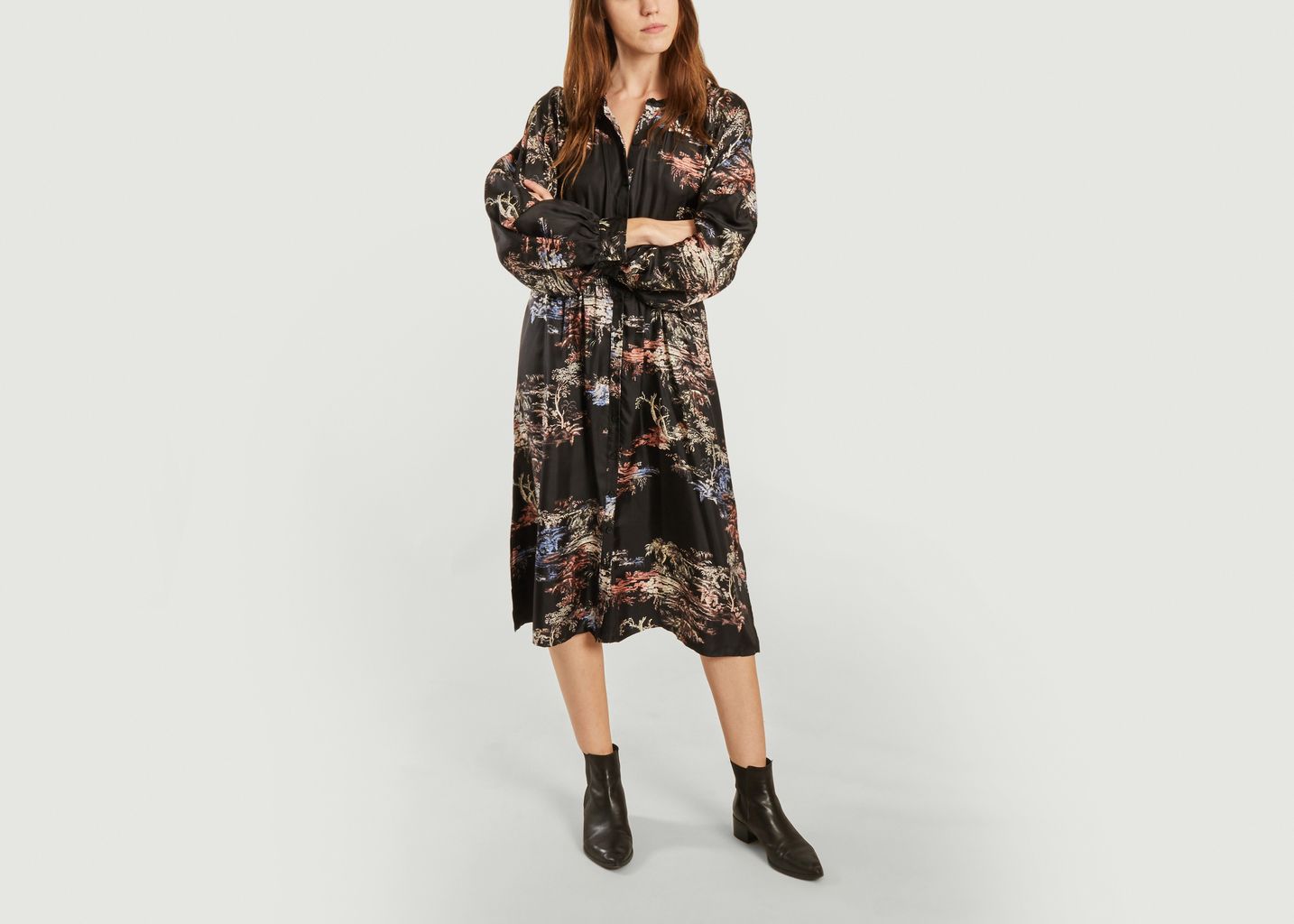 Robe Roanne en soie - Second Female