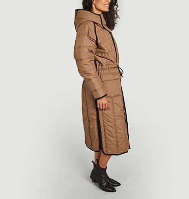 Long jacket with contrasting piping Prudencie