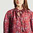 matière Flower print tie collar blouse - See by Chloé