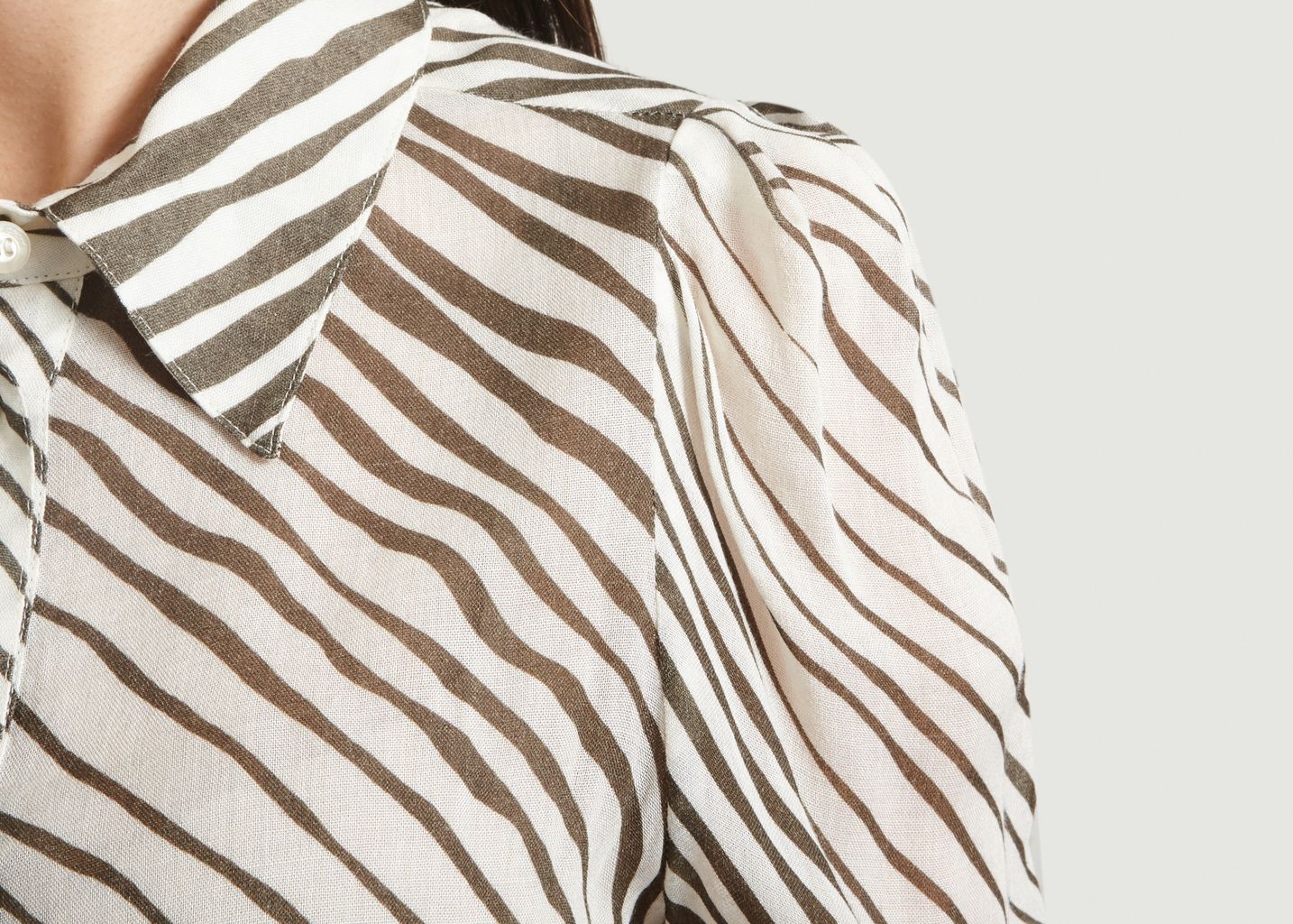 Zebra Striped Blouse - See by Chloé