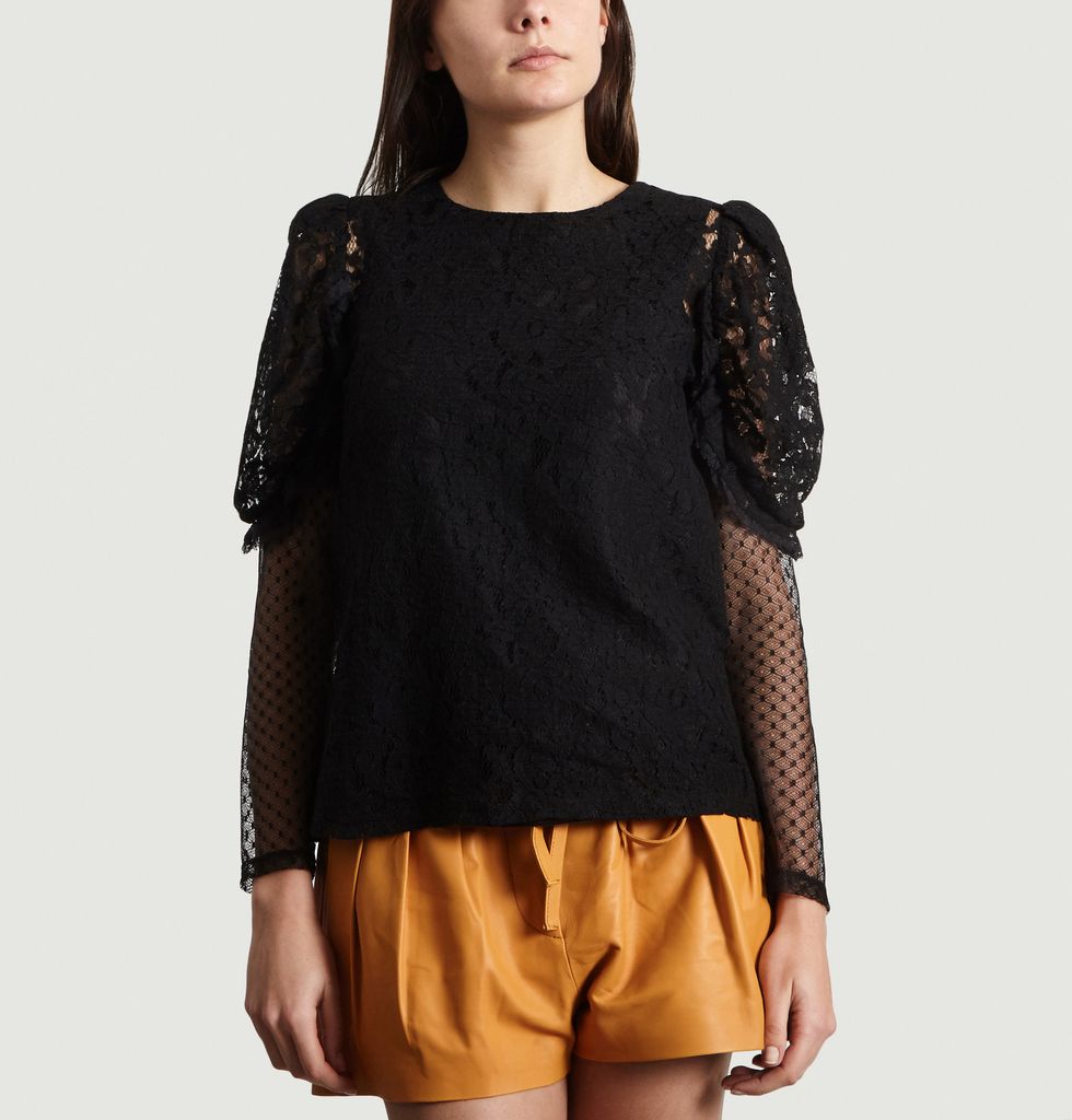 Soldes Top Dentelle Noir See by Chloé à 50 L’Exception