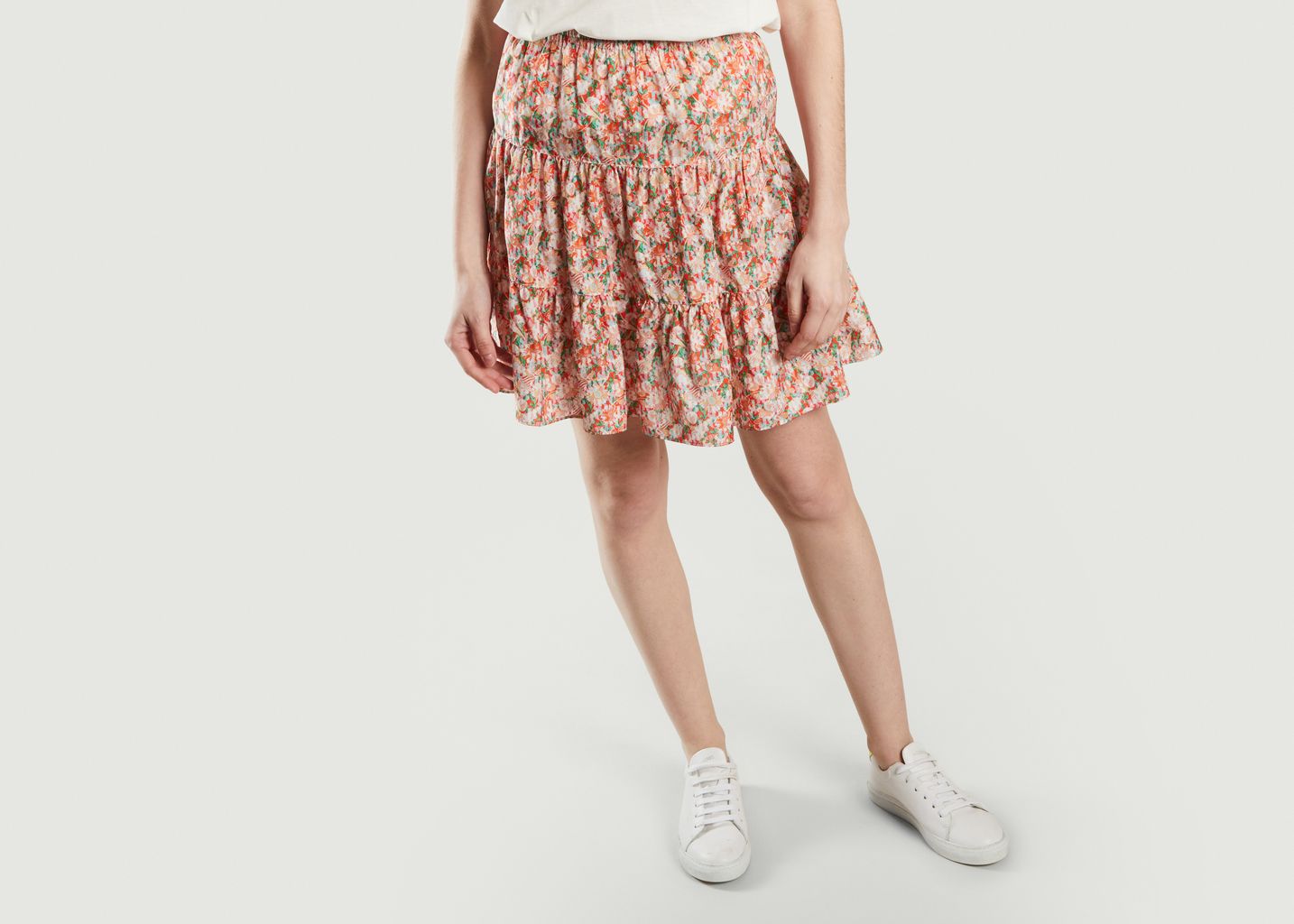 Flowery mini skirt - See by Chloé