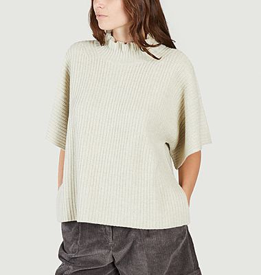 Cream wool sweater