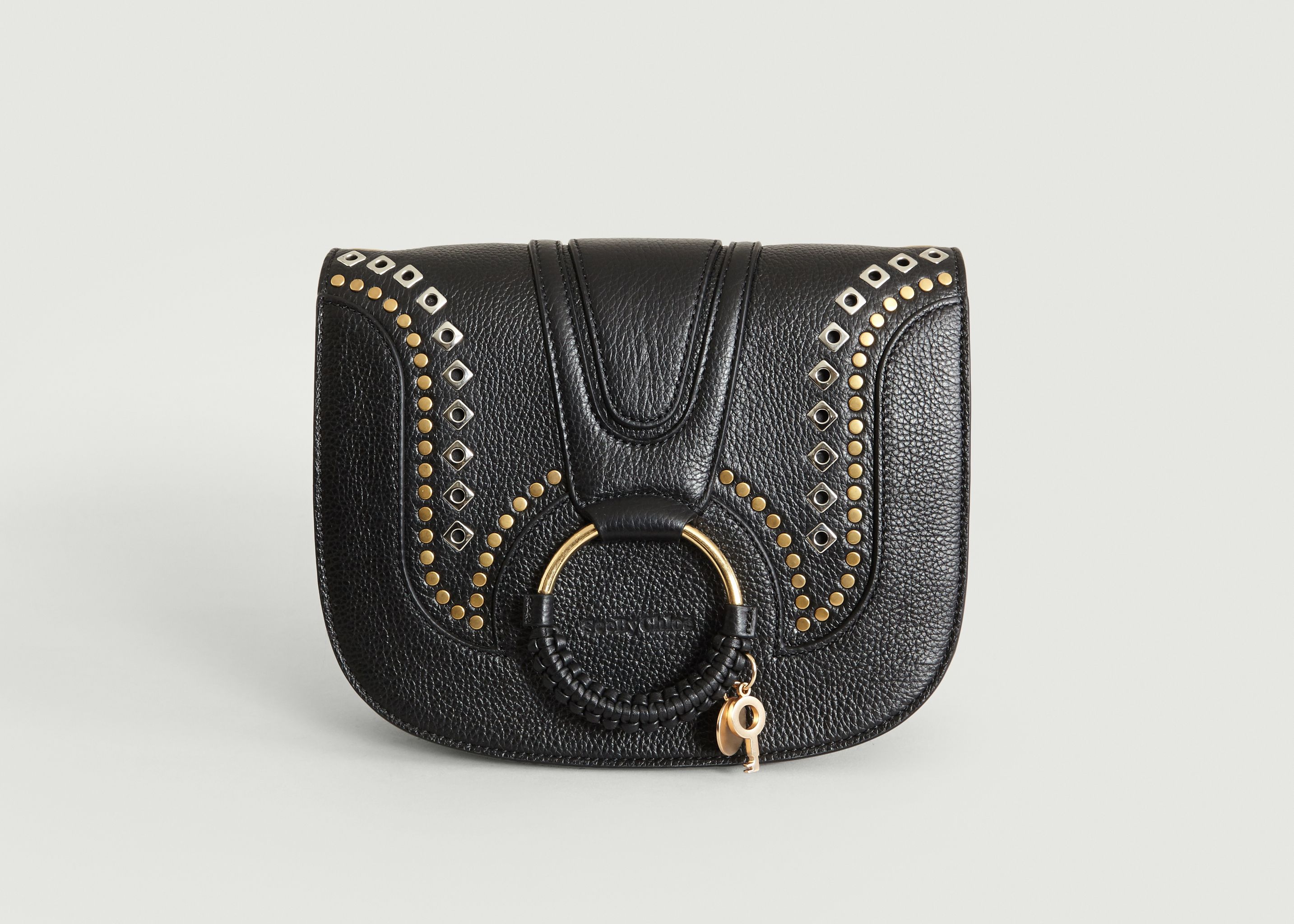 Hana Medium Stud Bag See By Chloé Black L Exception The Product Is Added To Your Basket