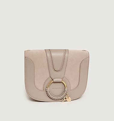 Hana Bi-Material Handbag