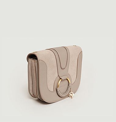 Hana Bi-Material Handbag
