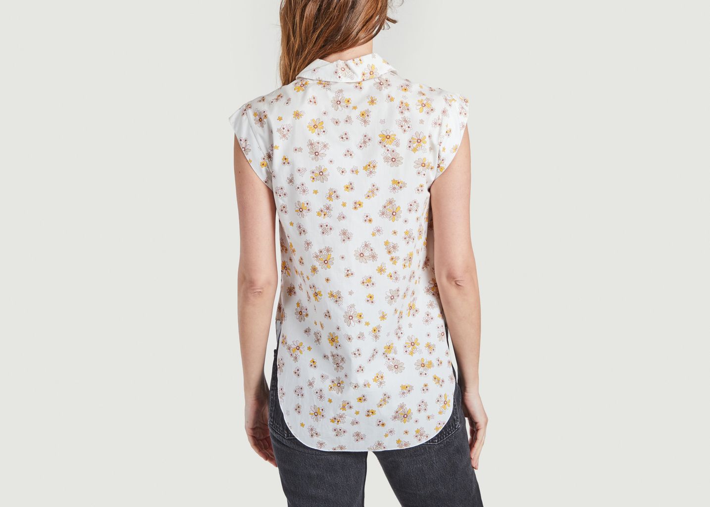 Floral Sleeveless Shirt - See by Chloé