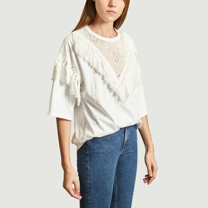 T-shirt Franges et Dentelles - See by Chloé
