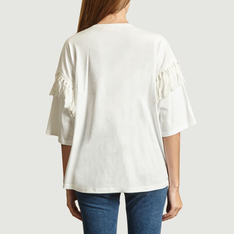 T-shirt Franges et Dentelles - See by Chloé