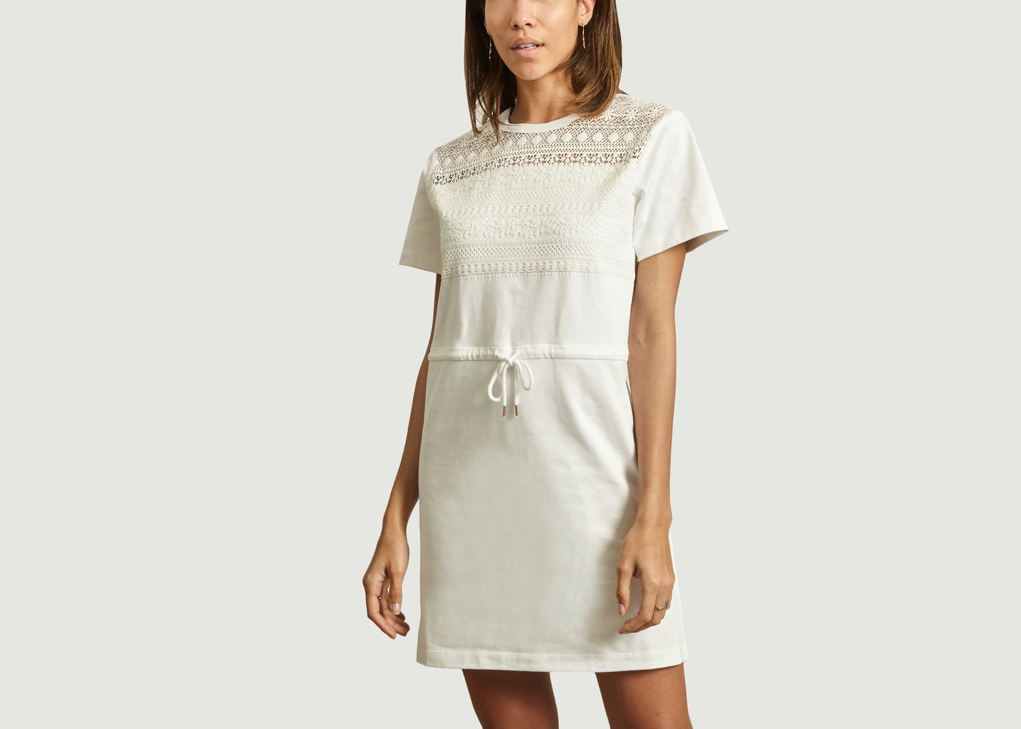 see by chloe white dress