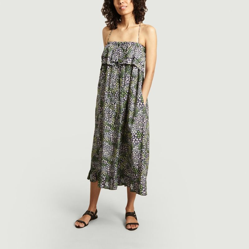 Robe longue imprimée à bretelles - See by Chloé