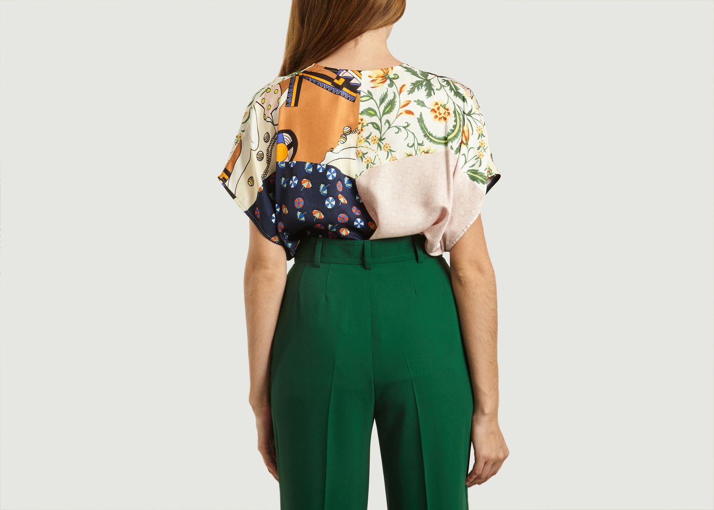 Top Multi-Imprimés Effet Foulard - See by Chloé