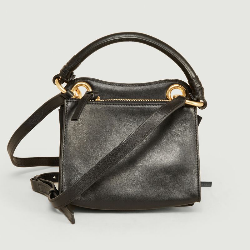 Mini sac Tilda porté épaule cuir et velours vachette - See by Chloé