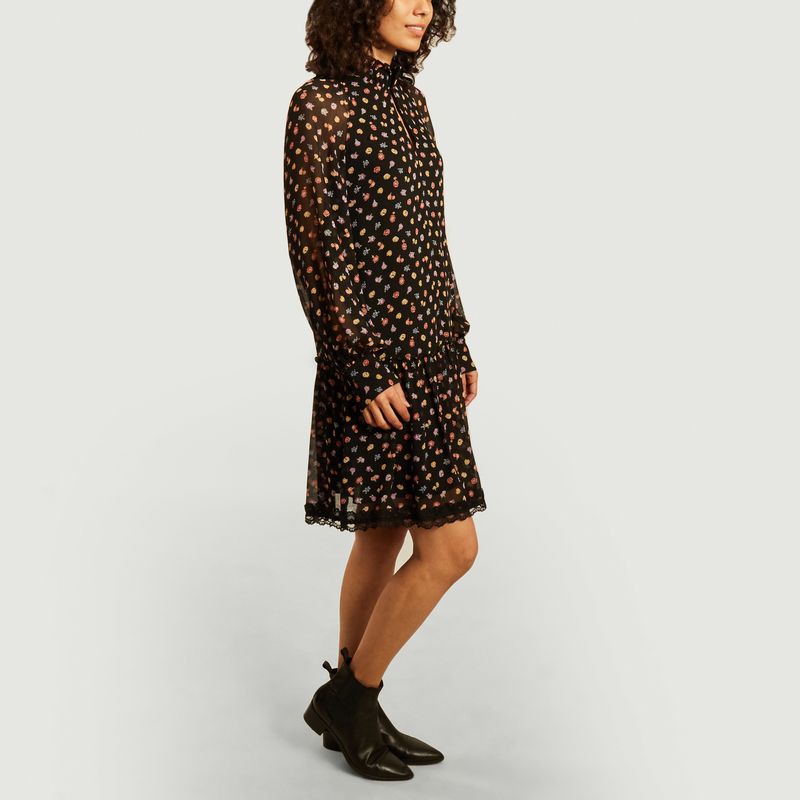 Robe manches longues motif fleuri - See by Chloé