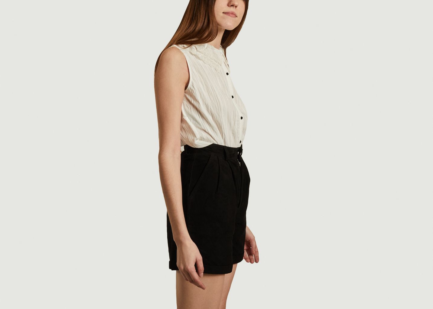 Top boutonné sans manche Albertine - Sessun