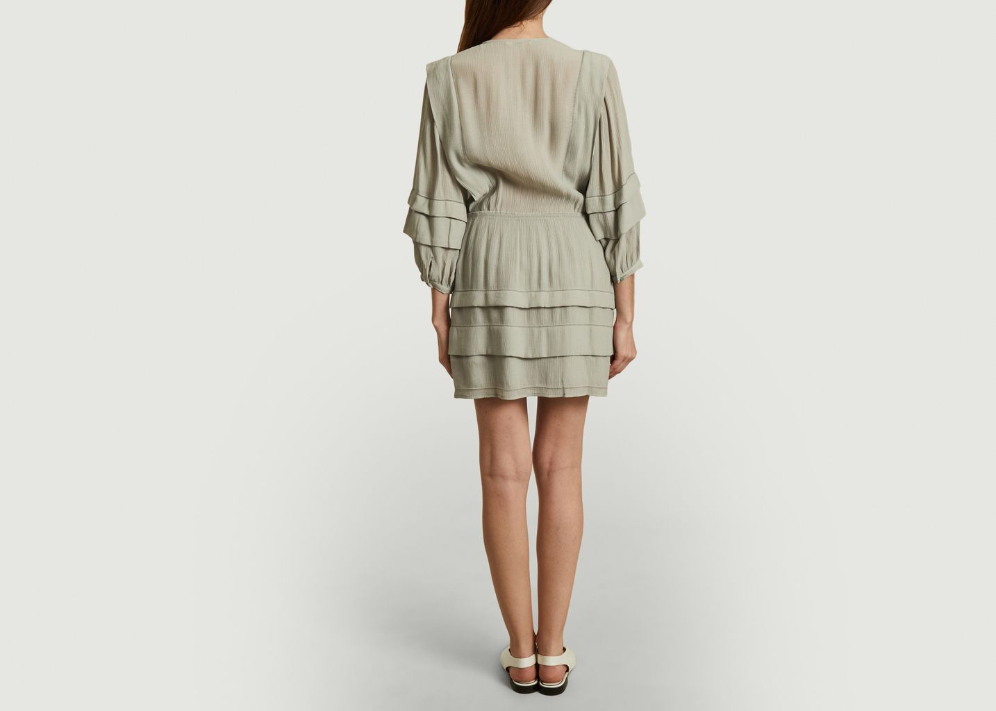 Robe texturée manches 3/4 Clay - Sessun
