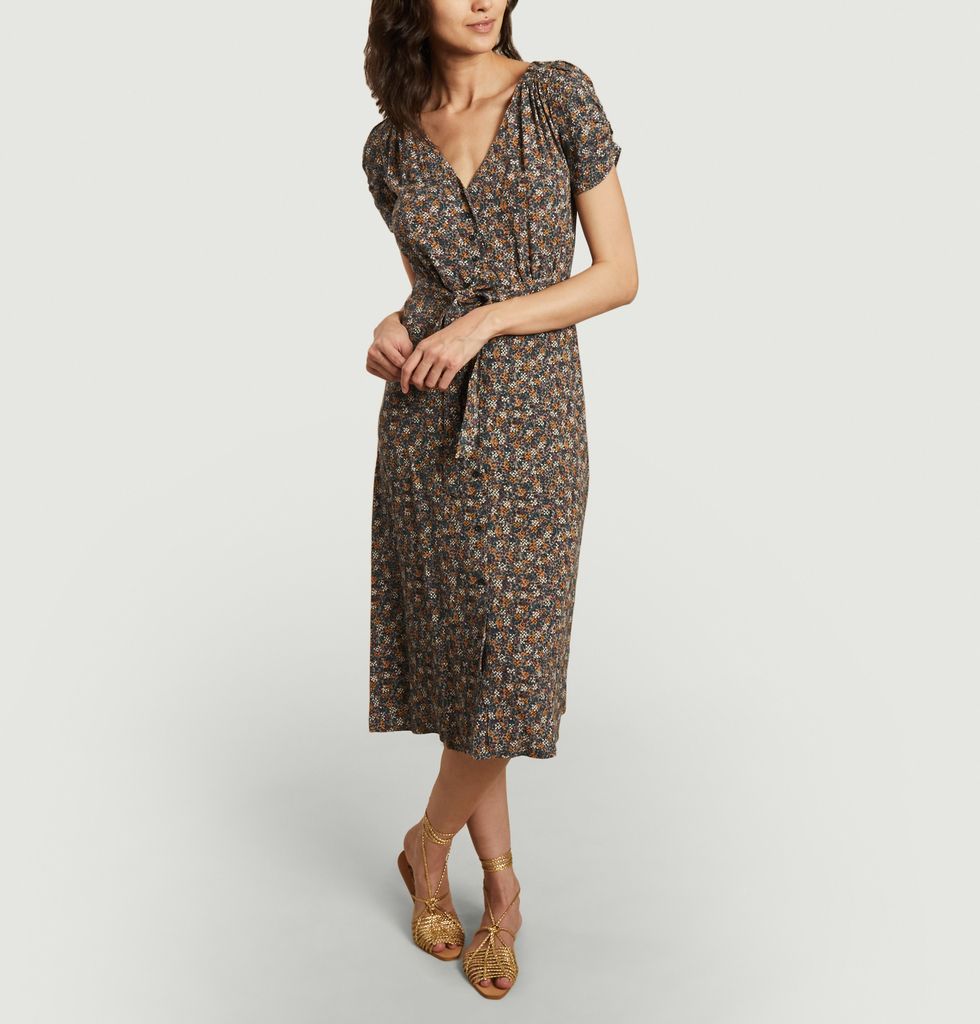 Robe Upala à motif fleuri Multicolore Sessùn L’Exception