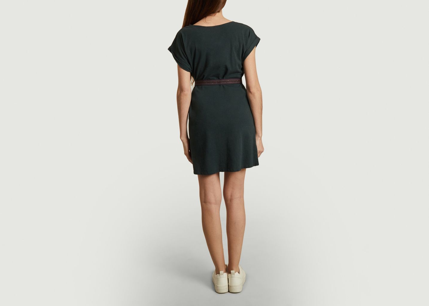 Robe ceinturée en coton et lin Debbie - Sessun