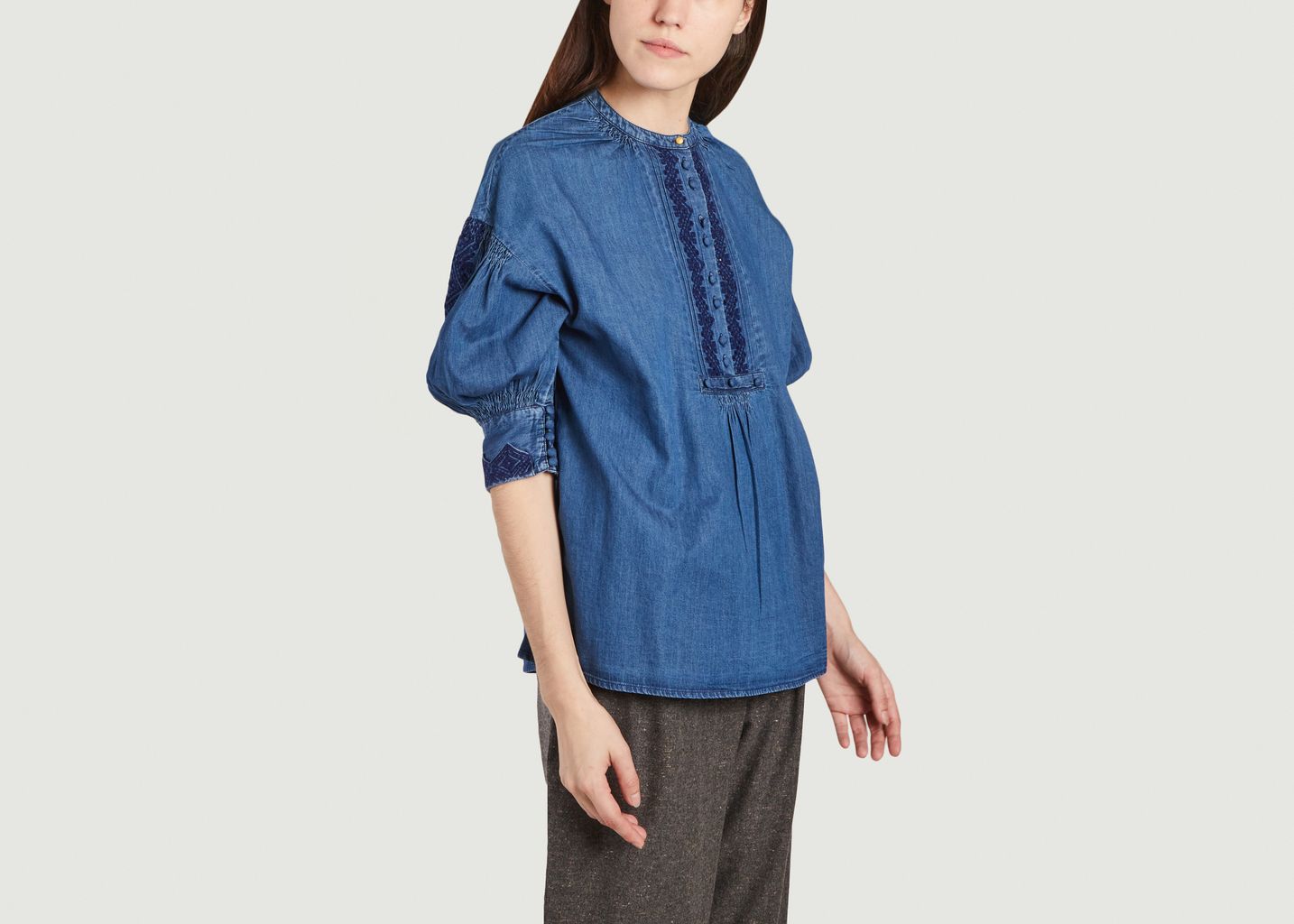 Blouse brodée Mahesha - Sessun