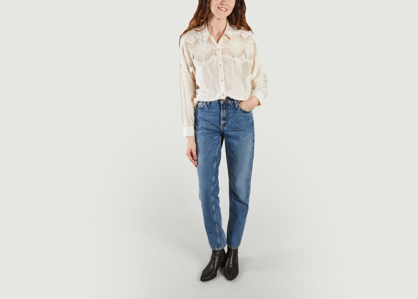 Chemise dentelle Trinité - Sessun