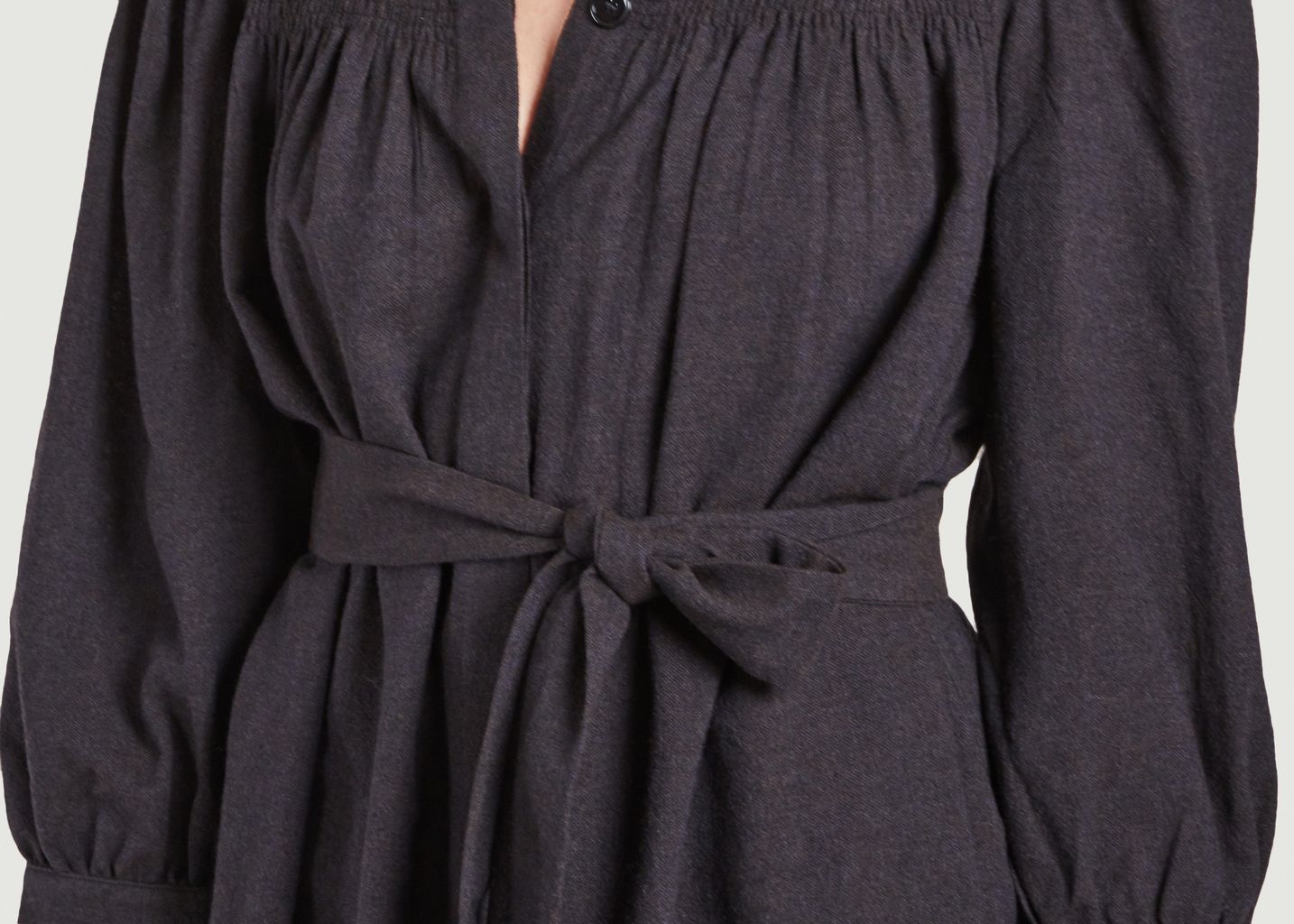 Whitney wool shirt dress - Sessun