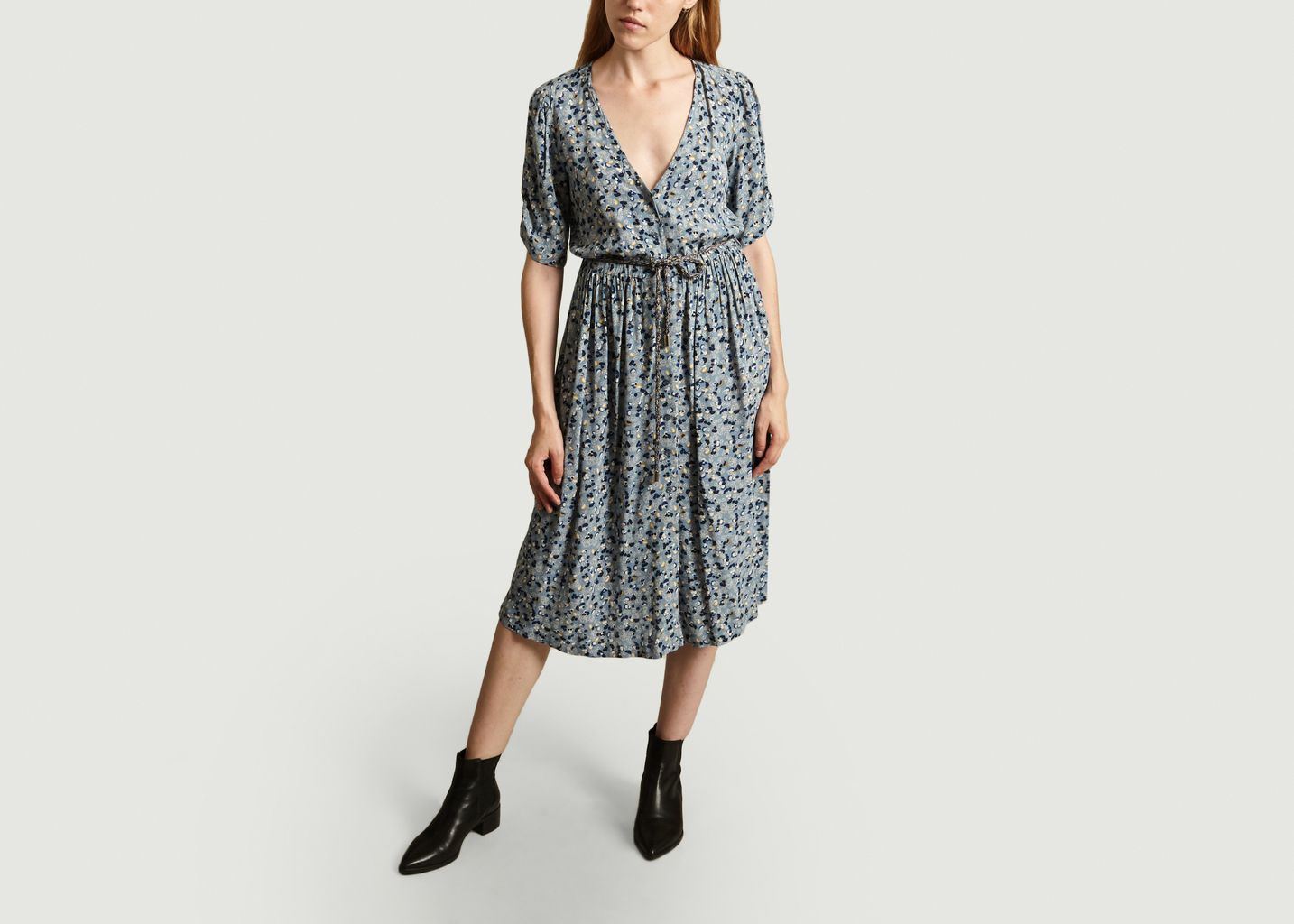 Robe Openlee Bleu Clair Sessùn L’Exception