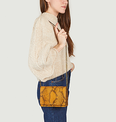 Sac pochette Alceo en cuir 