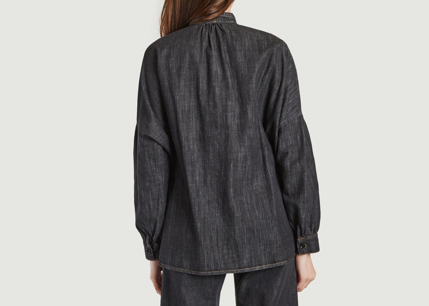 Chemise ample Botania en denim de coton - Sessun