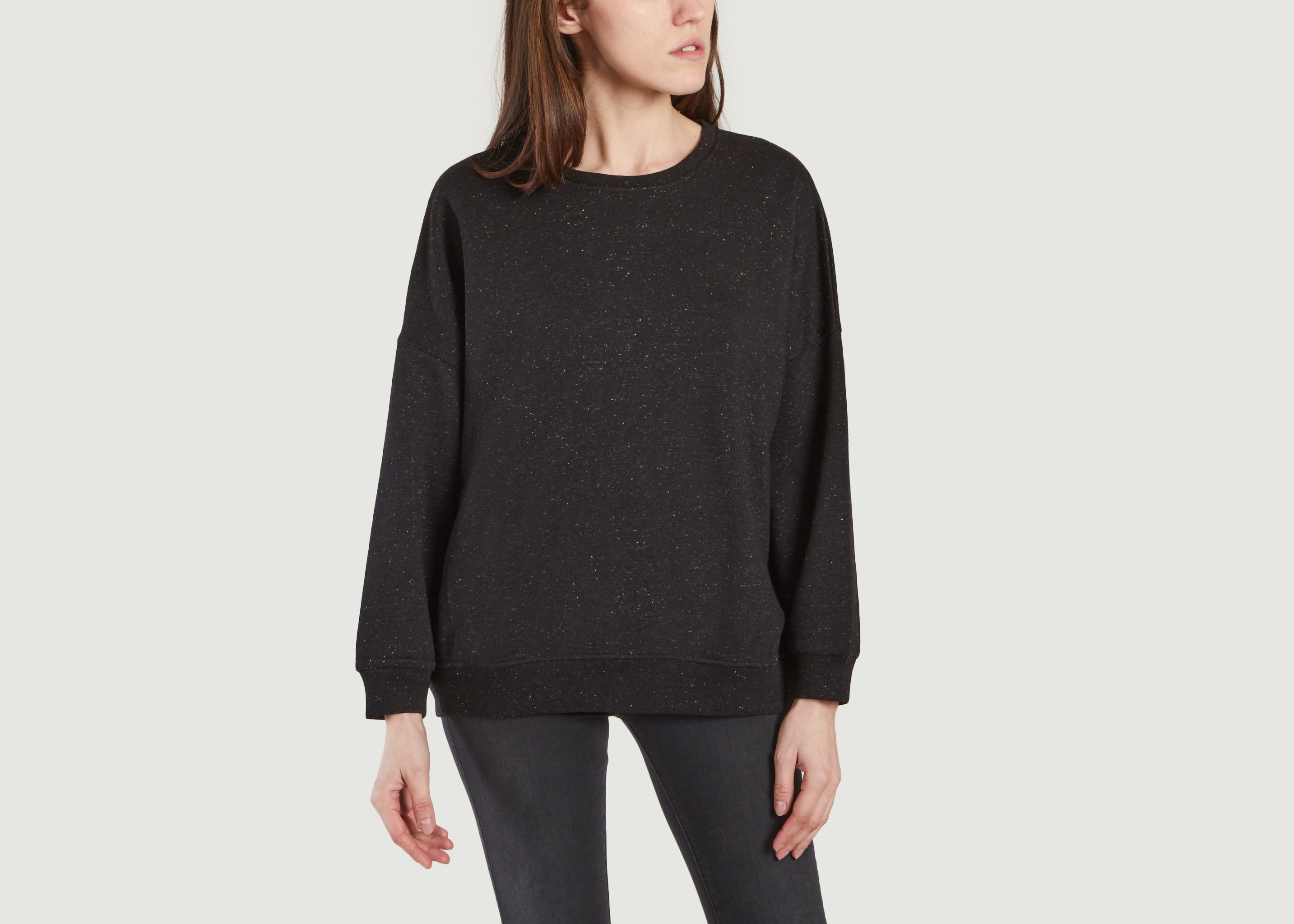 Sweatshirt Black Granit - Sessun