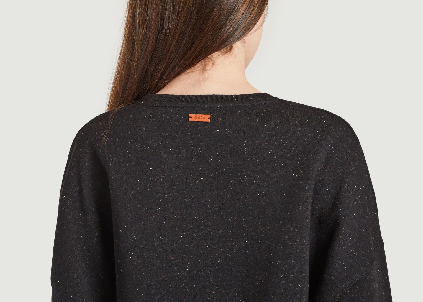 Sweatshirt Black Granit - Sessun